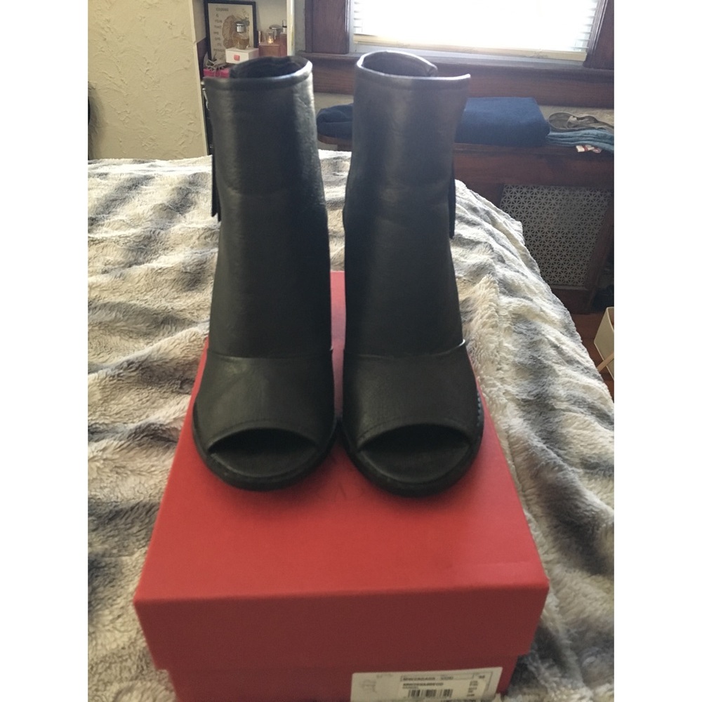 Forever 21 Peep Toe Booties