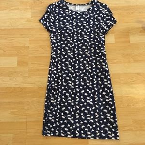 ☀️ Dandelion Print T-Shirt Dress