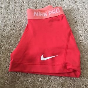 Red nike pros