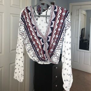 Cute tribal pattern flowy too!