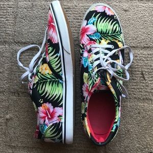 Floral Vans