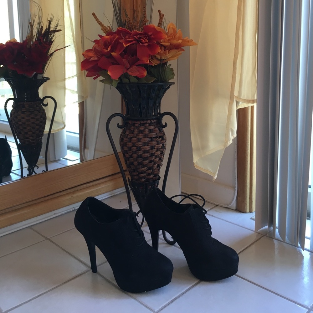 Bootie heels