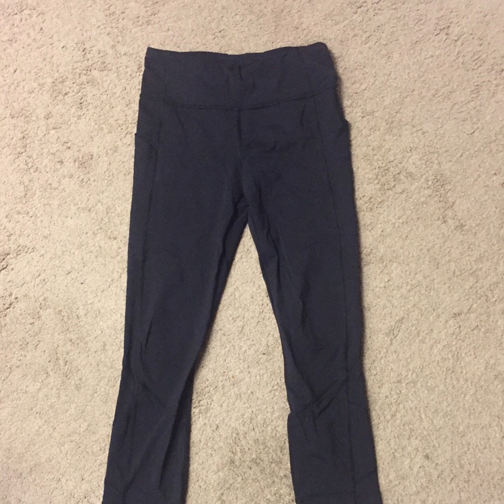 Lululemon crop mesh calf leggings
