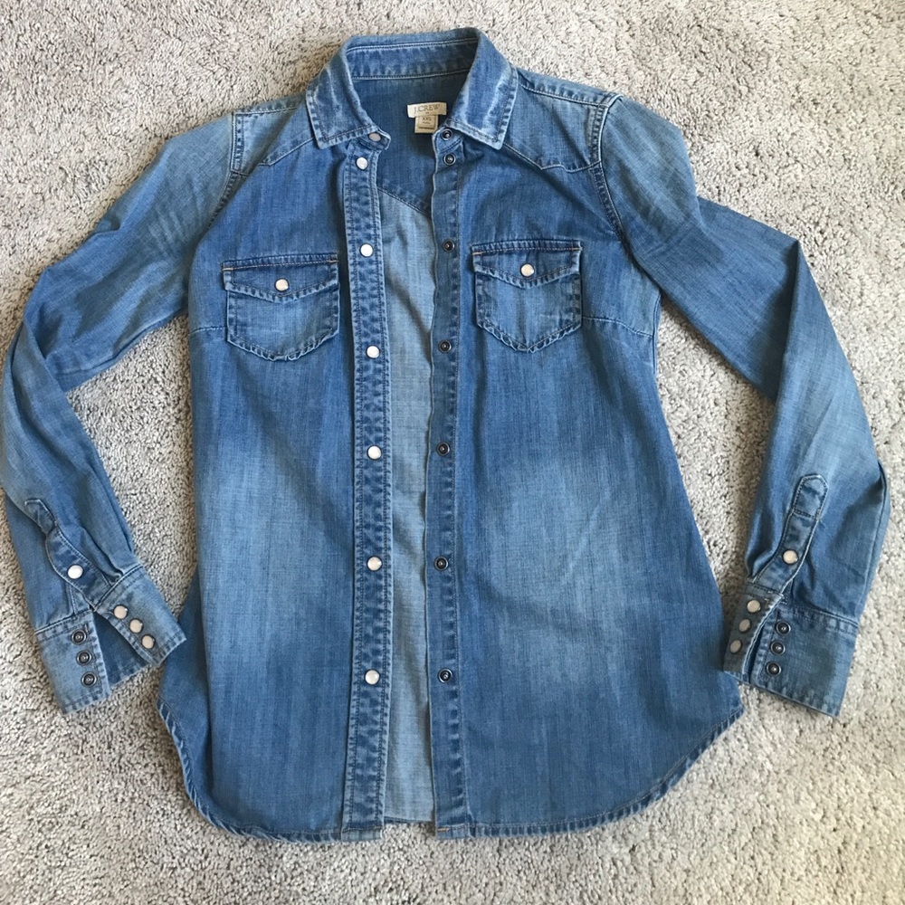 Jcrew Chambray button up shirt