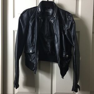 Pleather jacket