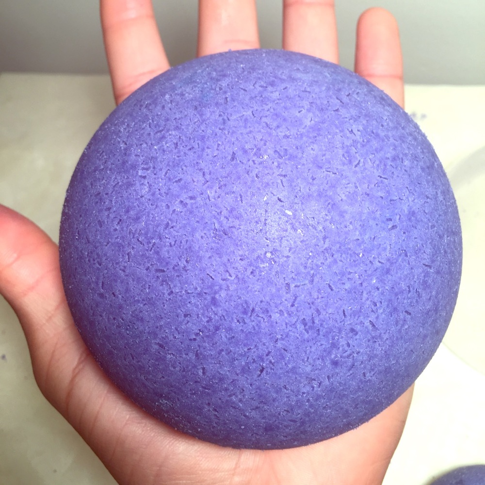 Super Blast Lavender Bath Bomb! Surprise inside!