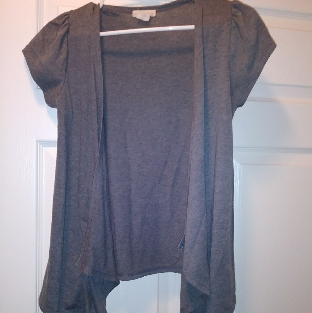 Gray Cardigan