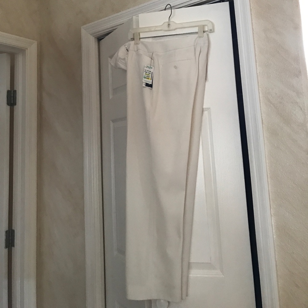 Rafaella Ladies dress pants in winter white.