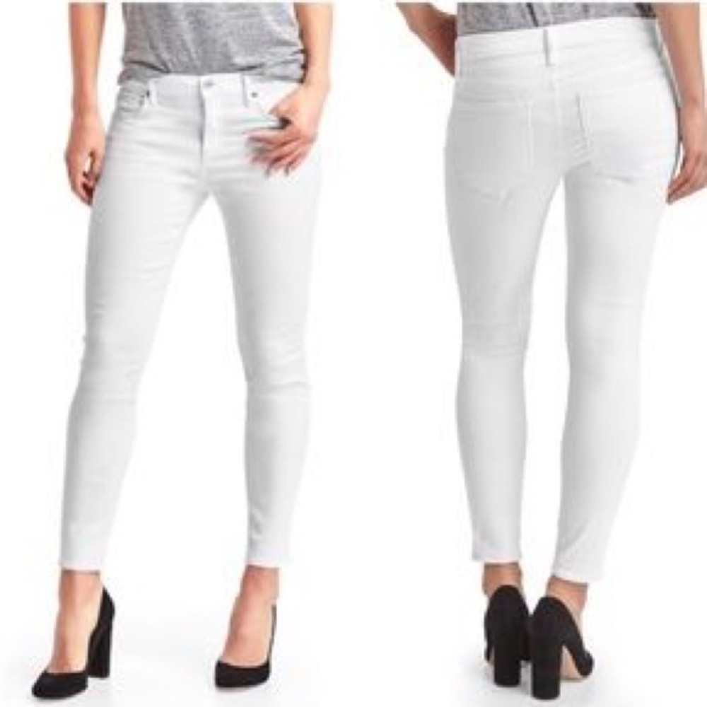 GAP Stretch True Skinny Ankle jeans