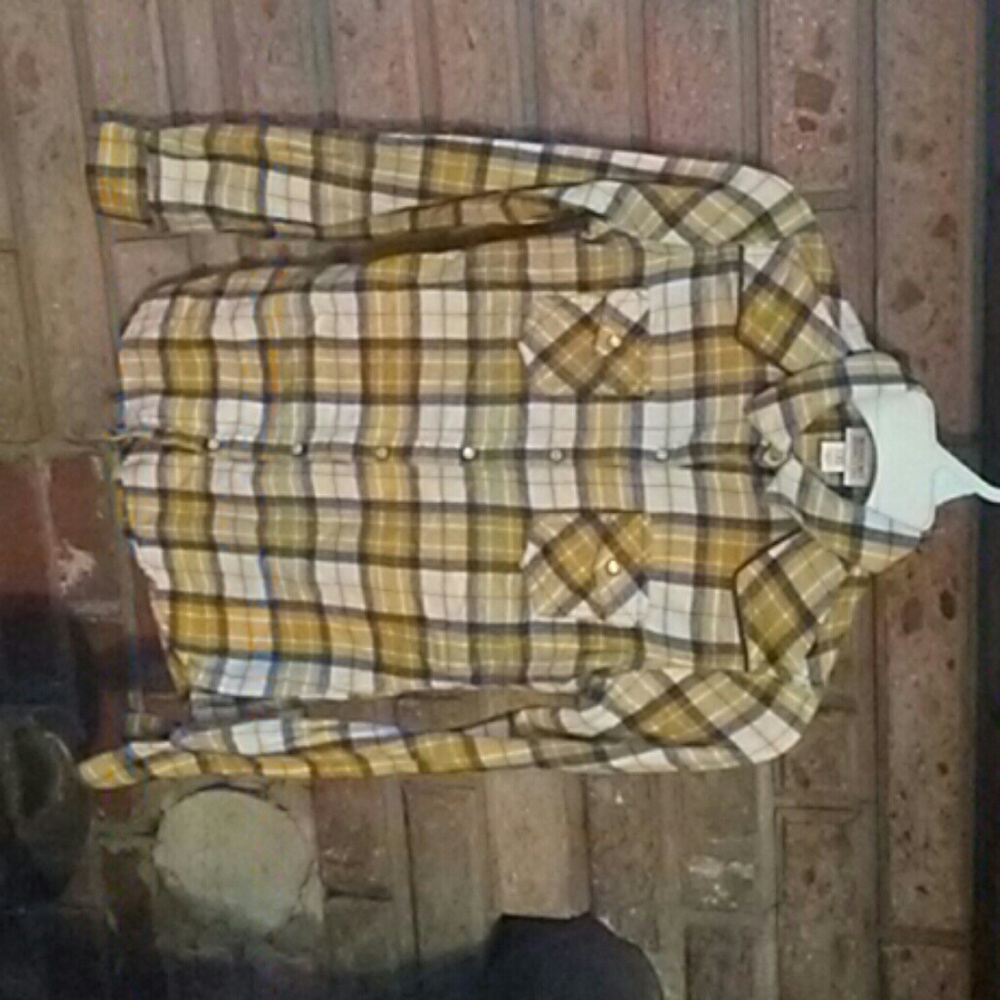 A warm button up