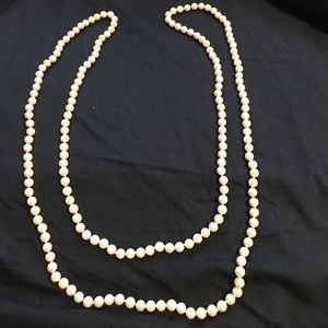 Faux Pearl Necklace