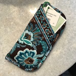 Vera Bradley Java Blue Double Eyeglass Case