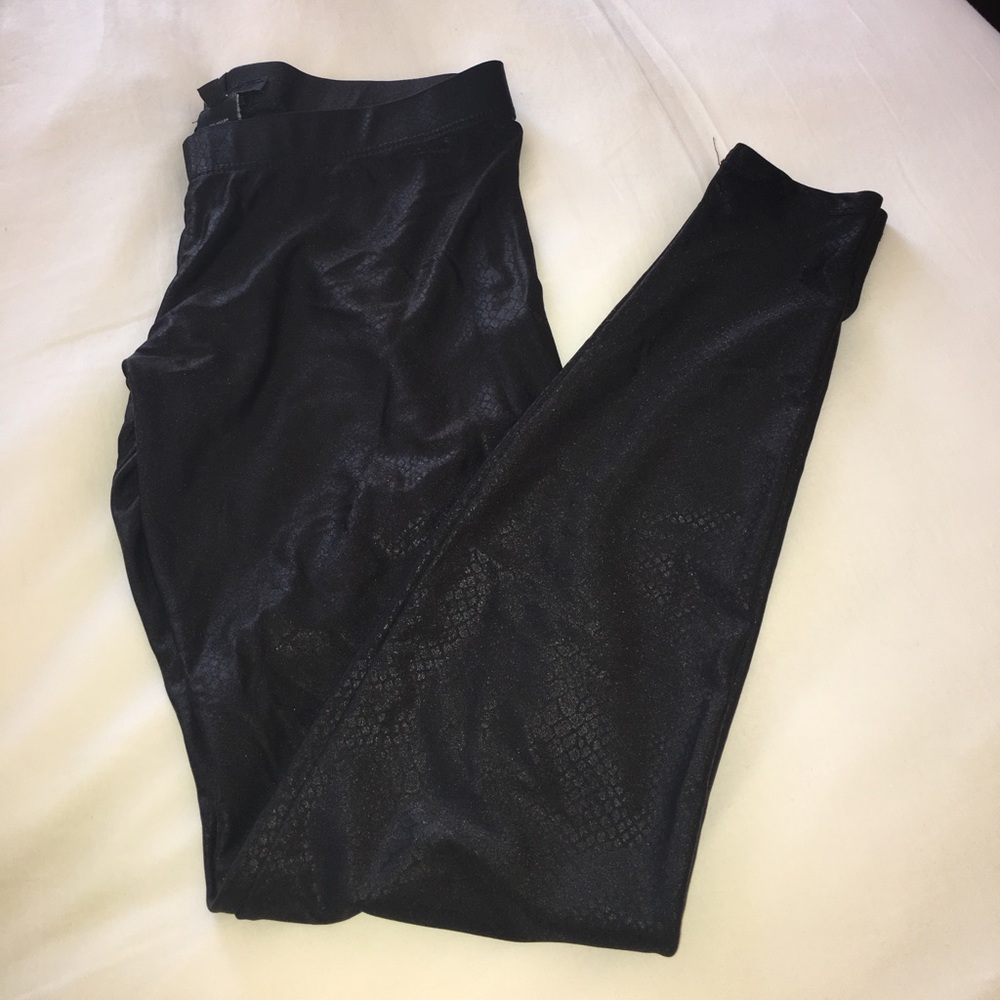 David Lerner Snakeskin Leggings