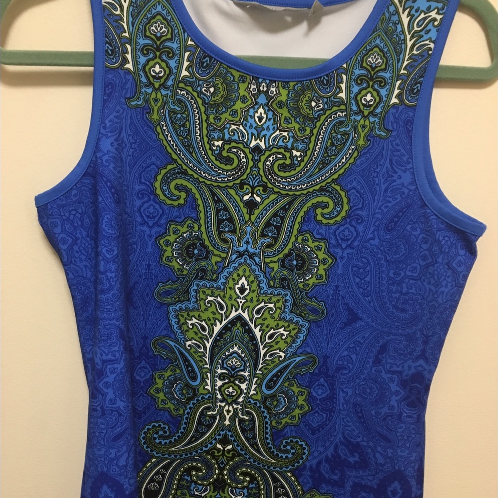Blue Athleta tank top size small