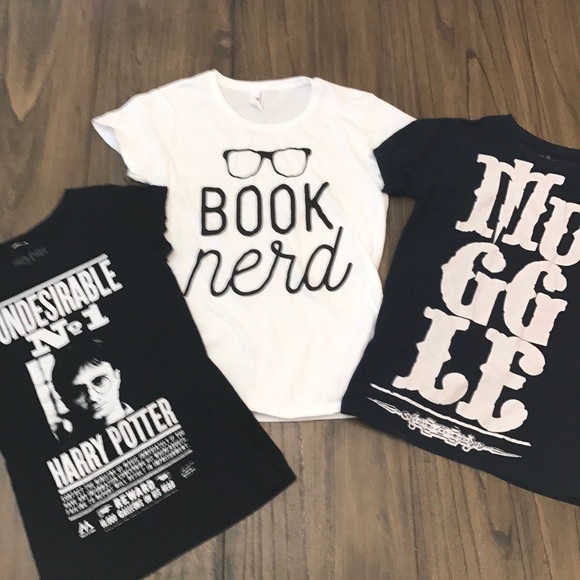 Tops - 3 Librarian Harry Potter Book Lover Tops