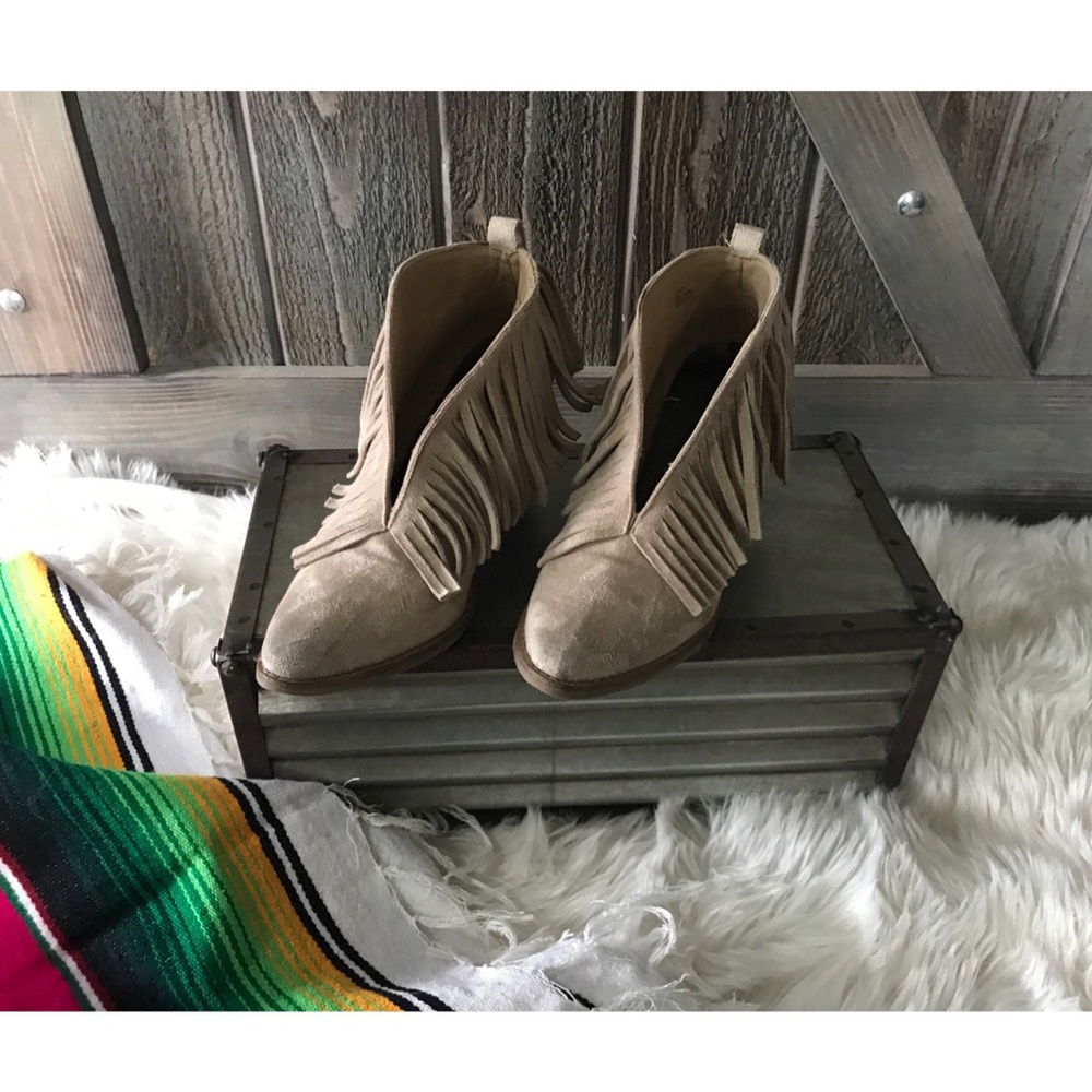Coconuts by Matisse Fringe Bootie.
