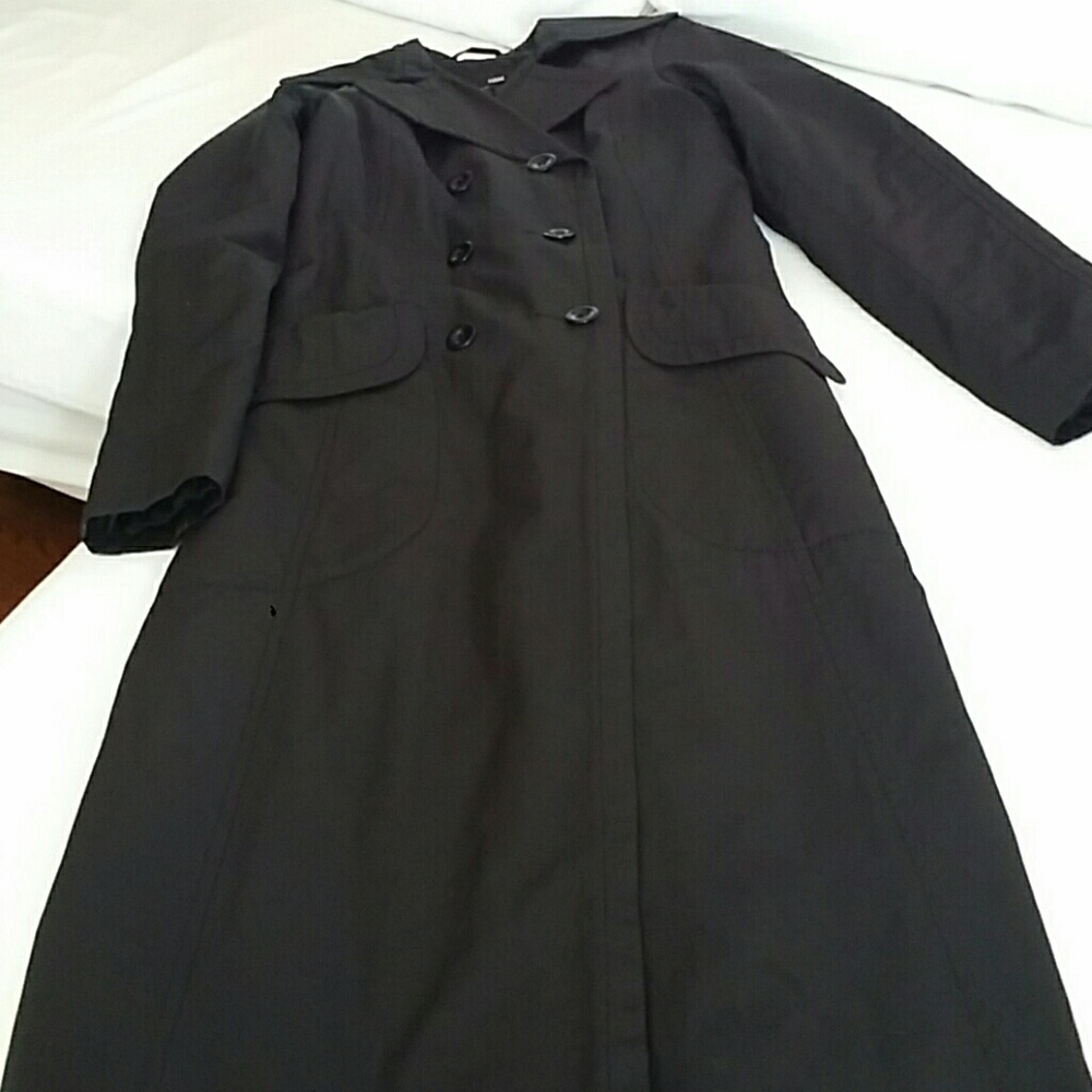 H&M  tailored a-line fit fall trench coat