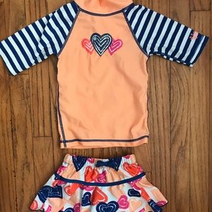 UV Skinz toddler swim suit