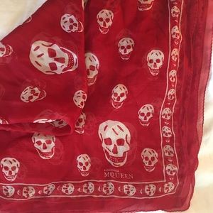 Alexander McQueen Skull Scarf