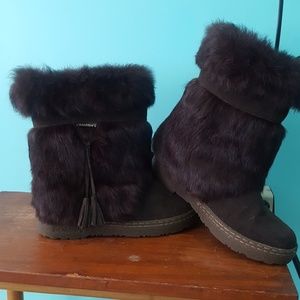 Bearpaw Fur Boots