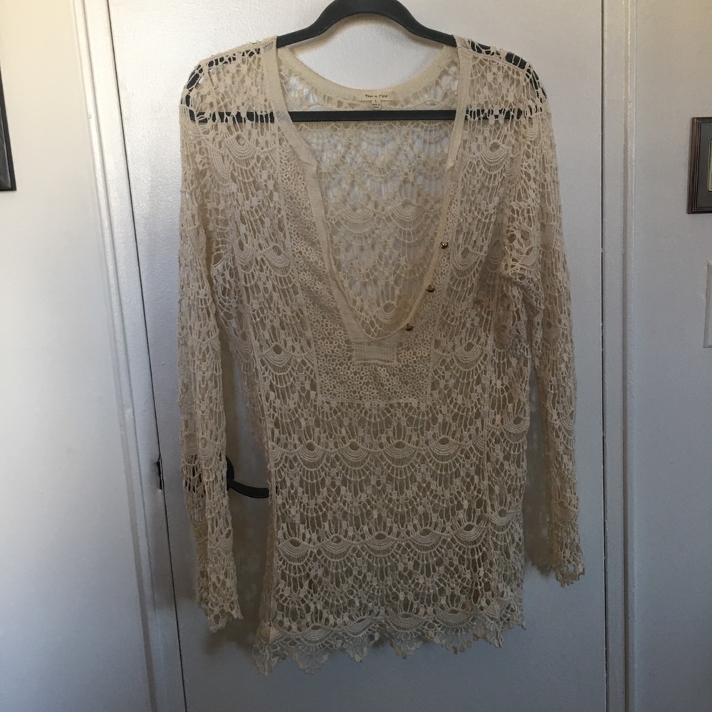 Crocheted tunic