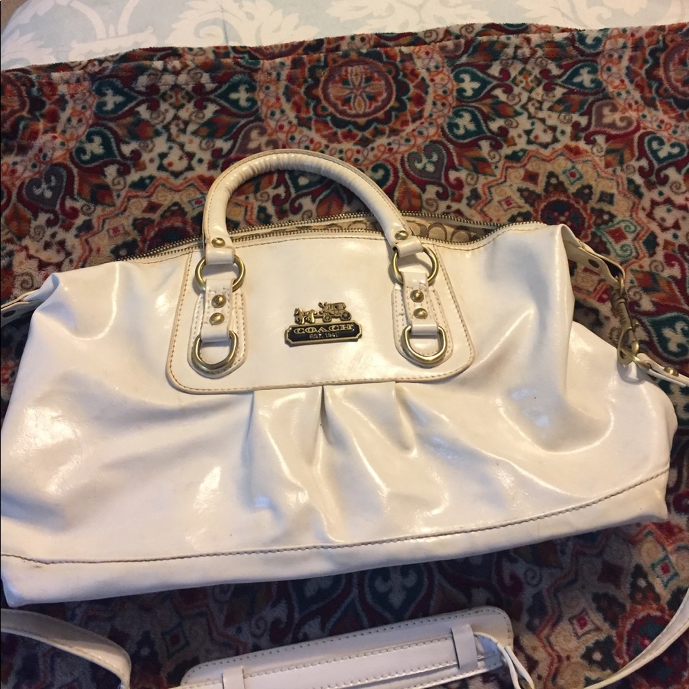 White Coach purse.