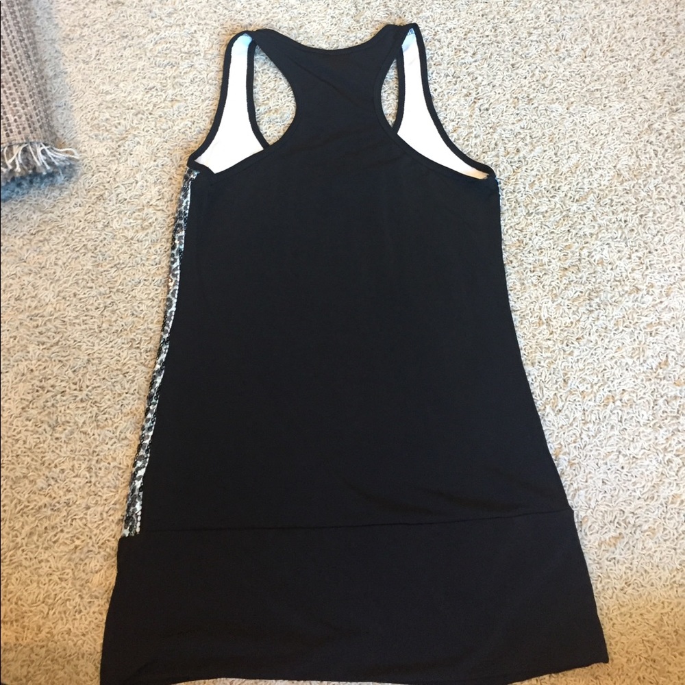 Leopard sequin tank - Picture 4 of 5