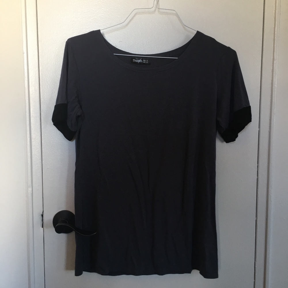 New Grey blue top