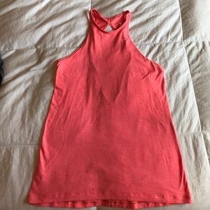 Lululemon high neck twist back tank top