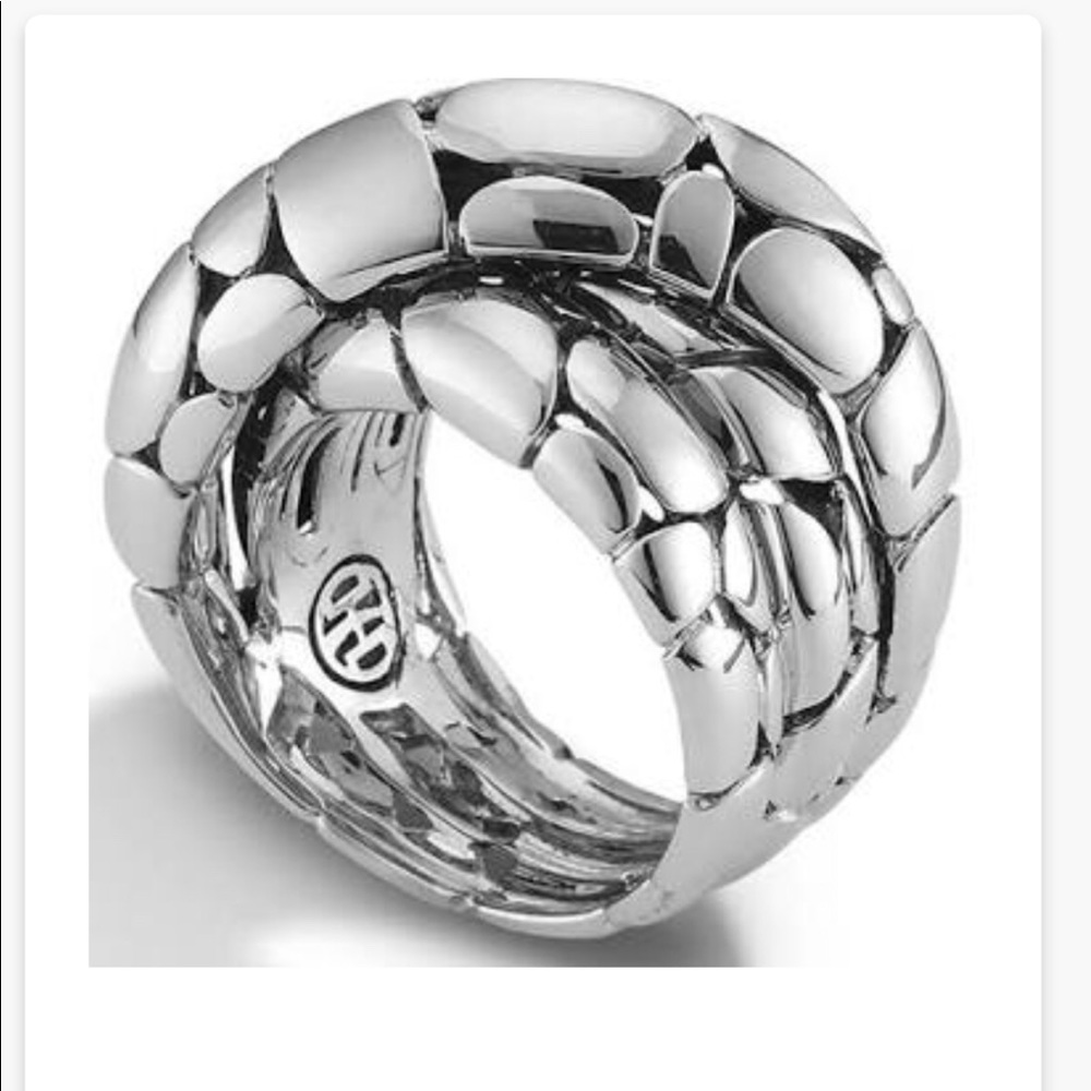 John Hardy Kali Silver Twist Ring