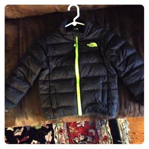 Boys down north face jacket