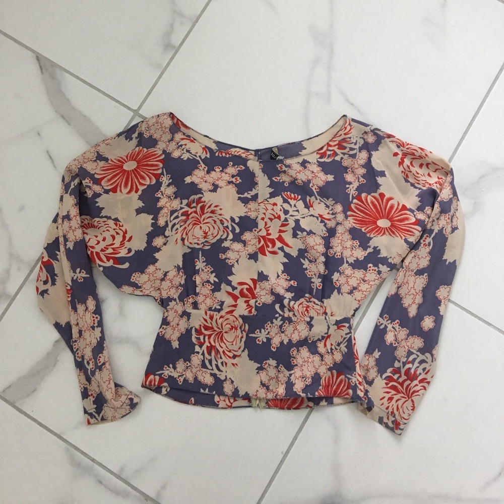 See by Chloe Silk Printed Top