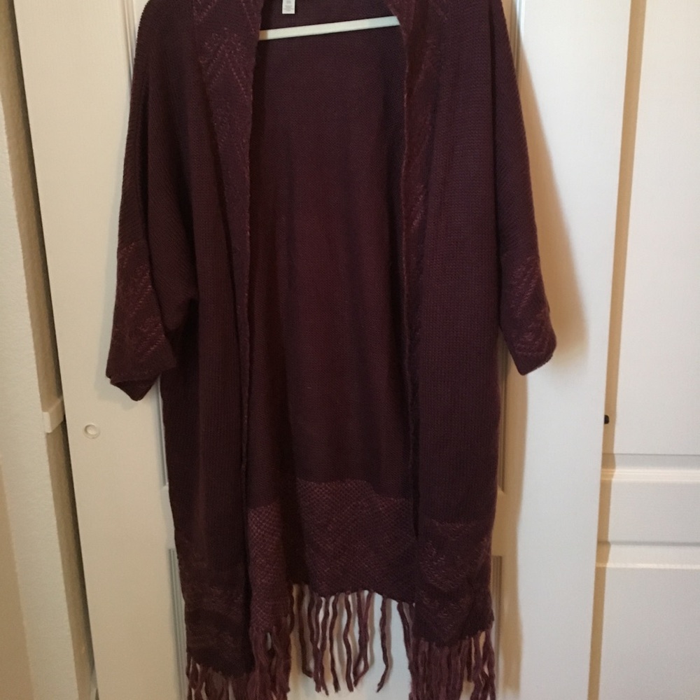 Long cardigan
