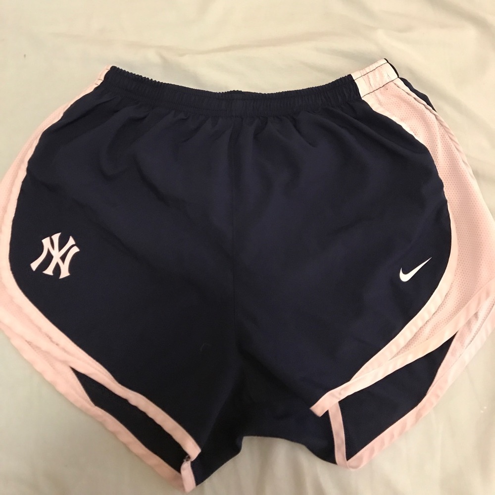 NY Yankees Nike Running Shorts