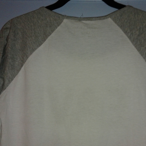 ***SOLD***LEAVE ME ALONE METALLIC Tee - Picture 5 of 8