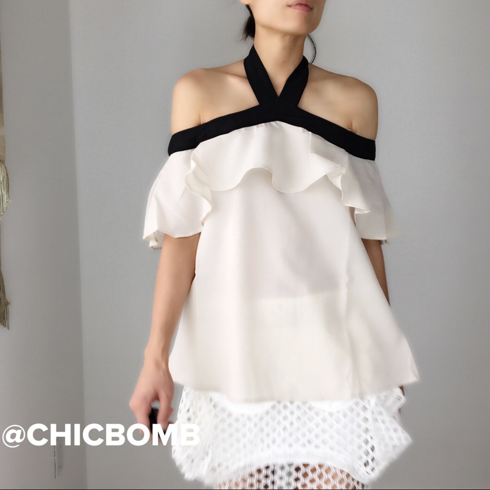 SALE. Astoria ruffle top - Picture 3 of 5