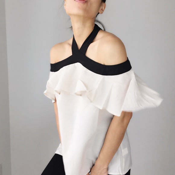 SALE. Astoria ruffle top - Picture 2 of 5