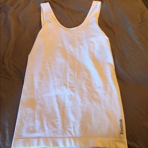 Reebok seamless white tank