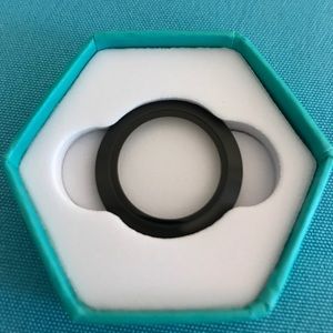 Origami owl medium black twist locket face