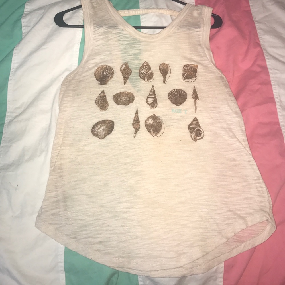 Roxy sheer shirt! Make offers 🌸