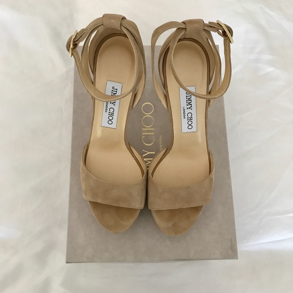 Jimmy Choo Kayden Suede Sandals
