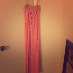 Peach sundress