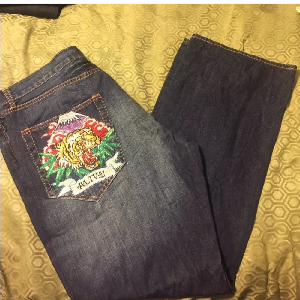 Men's brand new with tags Ed Hardy jeans