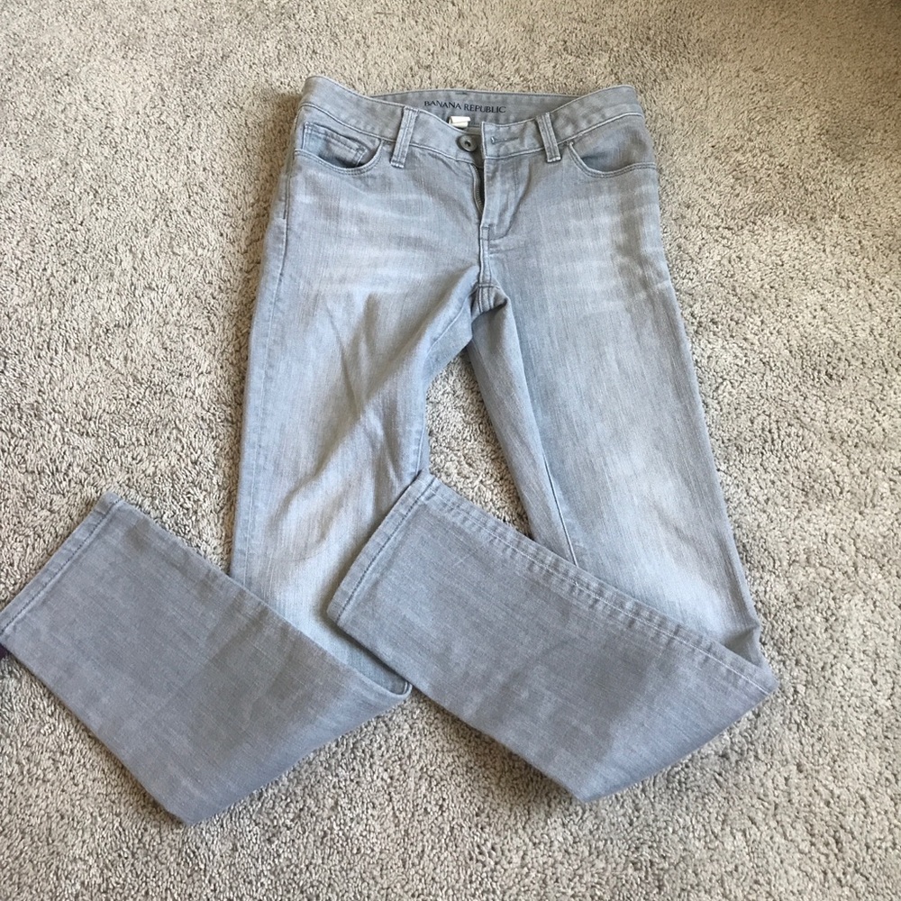 Grey banana republic jeans