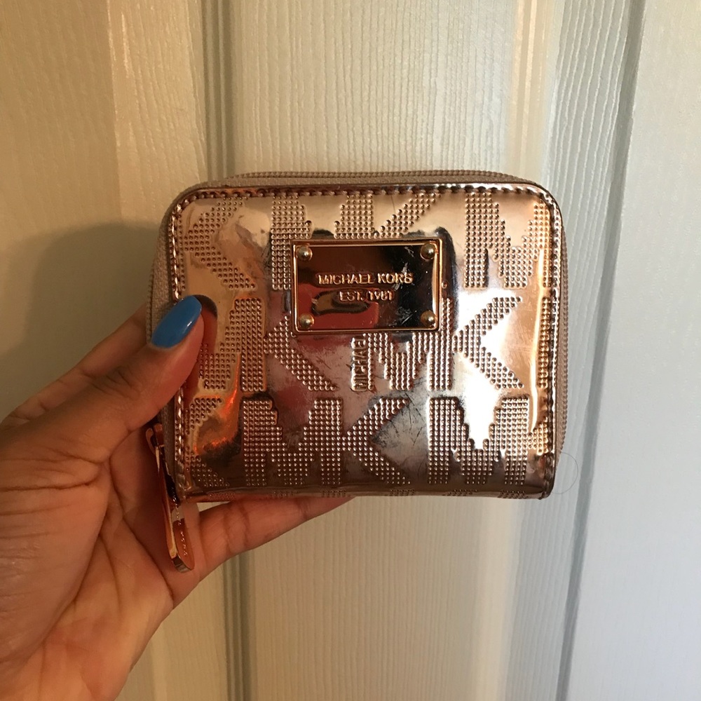 Rose gold Wallet