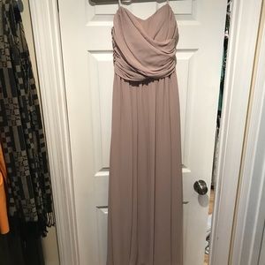 Never worn taupe dress from Lulus