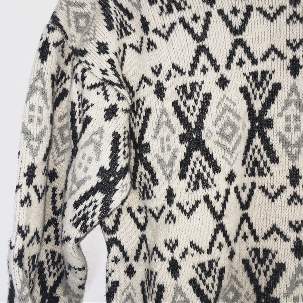 Vintage ARNOLD PALMER Woolen Unique Print Sweater - Picture 2 of 3
