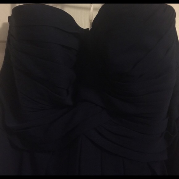 David's Bridal Sizes 14 & 16 Short Chiffon Dresses - Picture 3 of 4