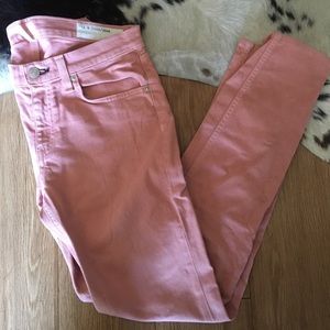 Rag & Bone Skinny Pink Jeans