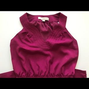 Loft maroon dress